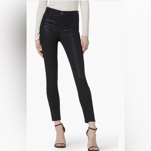Charlie high waisted coated skinny jeans